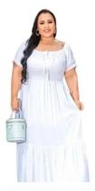 Vestido Longo Plus Size Lindo !