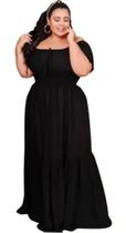 Vestido Longo Plus Size Lindo ! Vestido Longo Plus Size Lindo !