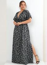 Vestido Longo Plus Size Moda Evangélica Festa Casamento