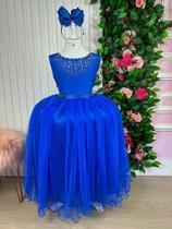 Vestido Longo Regata Azul Royal - Coleção Enjoy