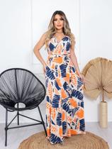 Vestido Longo Regata Envelope com Bojo Vestido Longo Regata Envelope com Bojo