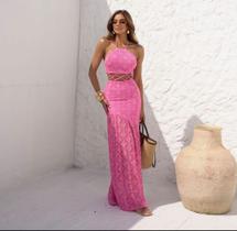 Vestido longo renda Vestido longo renda