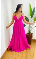 Vestido longo rosa Vestido longo rosa