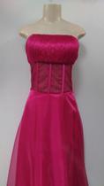 Vestido Longo Rosa Pink tam. M