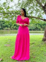 Vestido Longo Rosa Vestido Longo Rosa