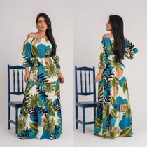 Vestido longo Serafim