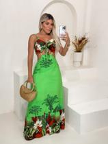 Vestido longo Tam único verde