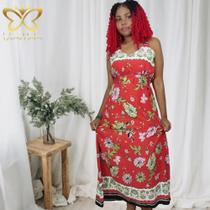 Vestido Longo Tecido Estampa TAM M Vestido Longo Tecido Estampa TAM M