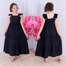 Vestido longo três maria