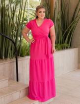 Vestido Longo Três Marias Moda Evangélica Feminina