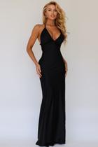 Vestido Longo Up Glam Fashion Planet Girls Preto