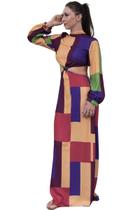 Vestido Longo Vazado