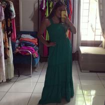 Vestido longo verde Vestido longo verde
