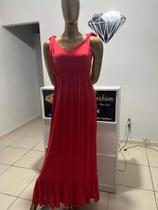 Vestido Longo Vermelho - Veste 36/38