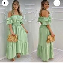 Vestido longo veste do M ao G