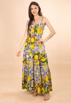 Vestido Longo Viscose INDY Frescor Tropical