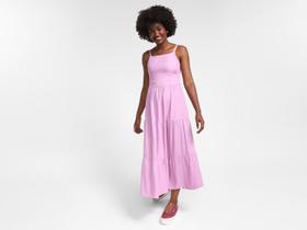 Vestido Longo Vista Magalu Alças