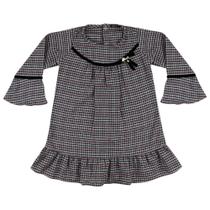 Vestido Look Jeans Bata Preta - PRETO - 01