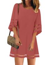 Vestido LookbookStore XXL Vermelho Cereja com Painel de Malha Vestido LookbookStore XXL Vermelho Cereja com Painel de Malha
