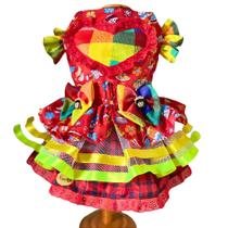 Vestido love Matuto Vermelho