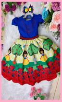 Vestido Luxinho Tema Branca 3