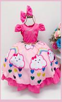Vestido Luxinho Tema Chuva de Benção / Chuva de Amor