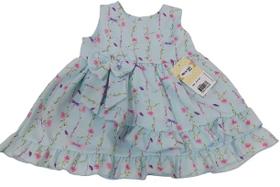 Vestido Luxo Bebê Menina Chuquinha Baby Enxoval Ref 2860 Vestido Luxo Bebê Menina Chuquinha Baby Enxoval Ref 2860