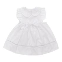 Vestido Luxo Bebê Vestido + Faixa Chic Infantil