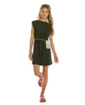 Vestido Luxo Infantil Juvenil com Bolsinha Prateada Pinkx Verão Menina 232318 Vestido Luxo Infantil Juvenil com Bolsinha Prateada Pinkx Verão Menina 232318