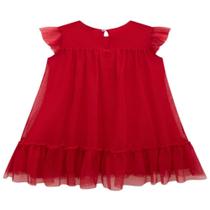 Vestido Luxo Infantil Menina Verão Festas Natal e Reveillon