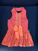 Vestido luxo para pets