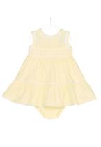 Vestido Macacão Amarelo Bebê Petit Cherie Vestido Macacão Amarelo Bebê Petit Cherie