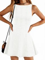 Vestido: macacão jeans casual feminino Yousify, de verão, sem mangas