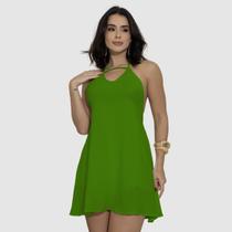 Vestido Macaquinho Soltinho Bata Frente Única De Amarrar