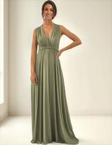 Vestido Madrinhas Longo Varias Formas De Uso Multiformas