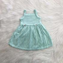 Vestido Maia Bebê Tricô Maternidade Infantil Menina