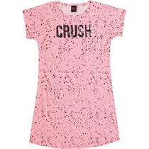 Vestido Malha Juvenil Manga Curta Pulla Bulla Ref. 46913 Vestido Malha Juvenil Manga Curta Pulla Bulla Ref. 46913