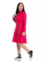 Vestido malha manga longa hapuk ref:060807 Vestido malha manga longa hapuk ref:060807