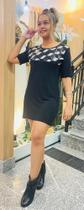 Vestido malha preto