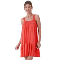 Vestido malwee alça curto feminino ref: mal1000132948