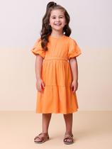 Vestido Manga Balonê Sunset Momi Vestido Manga Balonê Sunset Momi