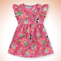 Vestido Manga Borboleta Unicornio For Fun