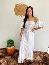 Vestido manga borboleta - White Vestido manga borboleta - White