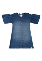 Vestido Manga Curta em Jeans Gloss Vestido Manga Curta em Jeans Gloss