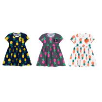 Vestido Manga Curta Kyly Abacaxi 111450 Vestido Manga Curta Kyly Abacaxi 111450