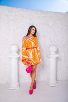 Vestido manga longa