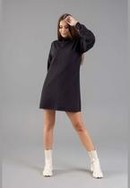 Vestido Manga Longa em Moletom para Adultos Just Basic