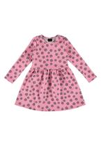 Vestido Manga Longa Infantil Guloseima