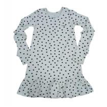 Vestido manga longa infantil Marisol