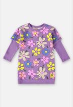 Vestido Manga Longa Infantil Up Baby